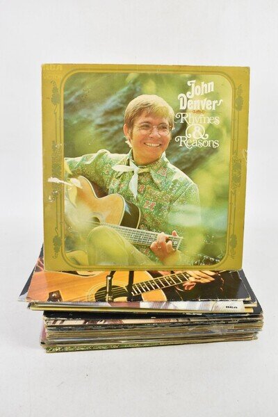 John Denver Vinyl Record Collection X22 Rhymes & Reasons Poems Prayers Promises