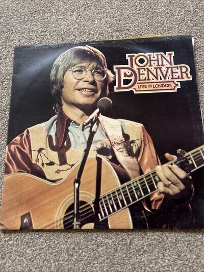 John Denver Live in London 1976 Vinyl LP RCA Records 12’’