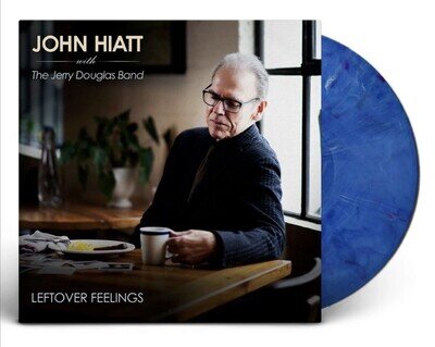 John Hiatt With the Jerry Douglas Band - Leftover Feelings (Blue Marble Vinyl)
