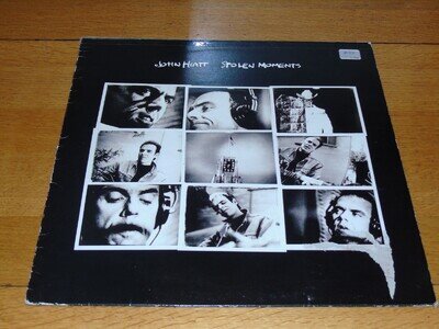JOHN HIATT - Stolen Moments - 1990 UK 12-track vinyl LP