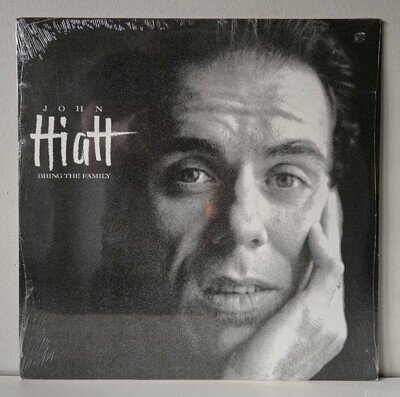 John Hiatt – Bring The Family - 2018 Ltd Edition Clear/Smoke Vinyl LP Album New
