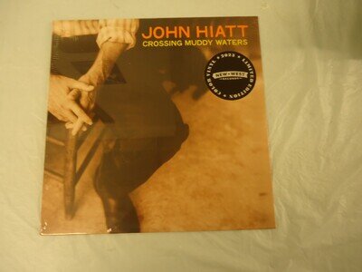 John Hiatt Crossing Muddy Waters LP (2023) NEW Shrink Wrap Tear Colored Vinyl