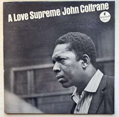 A Love Supreme by John Coltrane 1965 Release Vinyl LP Record AS-77-A Original