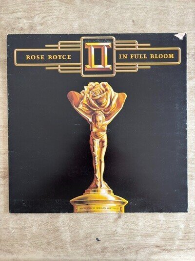 Rose Royce - In Full Bloom - 1977 Vinyl - Good Con - Gatefold - 70's Funk/Soul