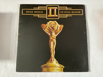 Rose Royce, ‘In Bloom’, Vinyl LP (1977 WEA, PLAY TESTED)