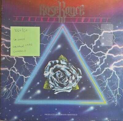 Rose Royce Strikes Again Vinyl Record VG+/G+ K56527 1978