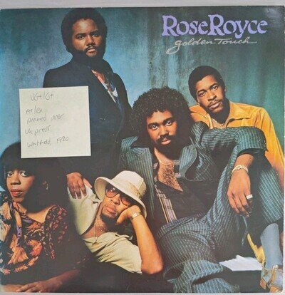 Rose Royce Golden Touch Vinyl Record VG+/G+ K56882 1980
