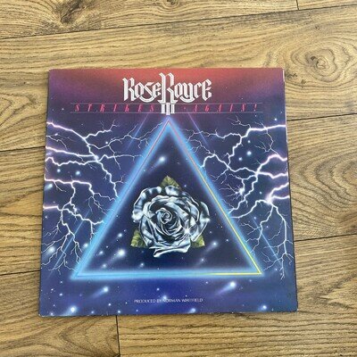 Rose Royce: Strikes Again Gatefold WHK 3227 Vinyl Record LP Album