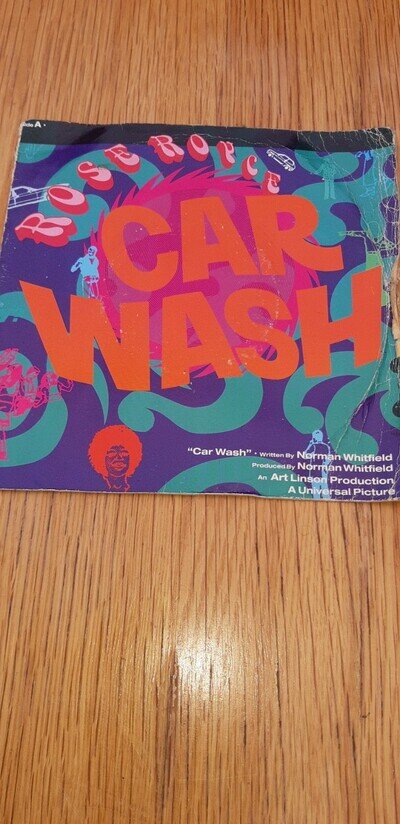 Rose Royce Vinyl Single - Car Wash