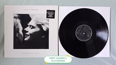 John Farnham - Whispering Jack, vinyl LP (promo) 1986, RCA Records PL71224 - NM