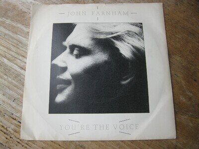 EX JOHN FARNHAM - You're the voice / Going going gone - 7" single