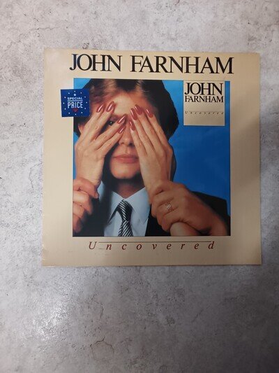 JOHN FARNHAM " UNCOVERED" VINYL LP 1980