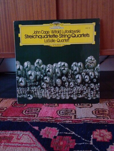 John Cage Witold Lutoslawski String Quartets LP Vinyl, 2530 7335