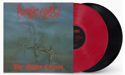 Rotting Christ 'Thy Mighty Contract' 2x12" Red / Black Vinyl - NEW
