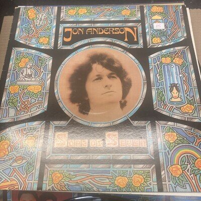 John Anderson Song Of Seven LP Vinyl K 50756 1980 GREAT RECORD