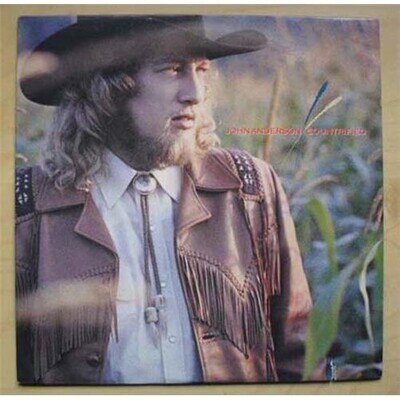 JOHN ANDERSON COUNTRIFIED LP 1986 WITH INNER SLEEVE - SAW CUT IN COVER USA