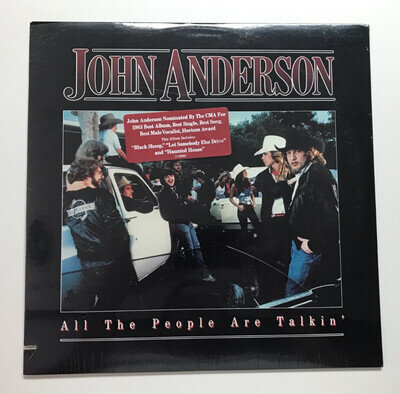 John Anderson Sealed LP All the People Are Talkin' 1983 Warner Bros.