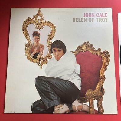 John Cale "Helen Of Troy" LP - UK Press Island ILPS 9350 EX/EX