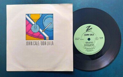 John Cale – Ooh La La 1984 Ze Records UK 7" single IS 197 Ex cond. Plays great