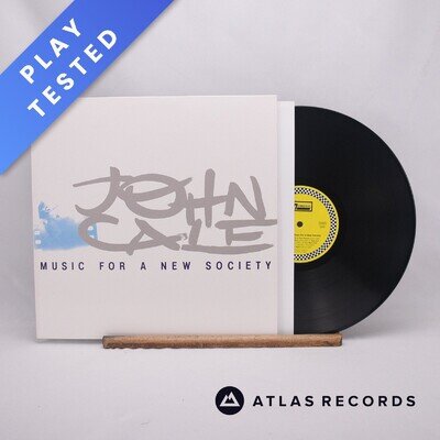 John Cale Music For A New Society Reissue LP Album Vinyl Record - NM/EX