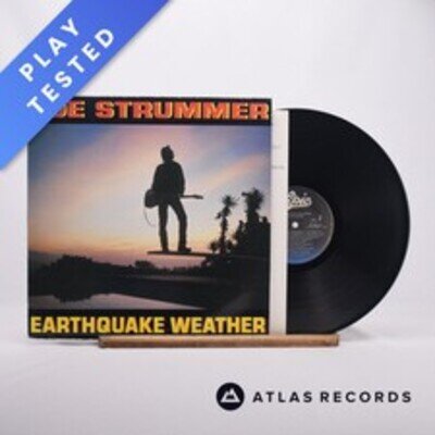 Joe Strummer Earthquake Weather A B LP Album Vinyl Record - VG+/EX