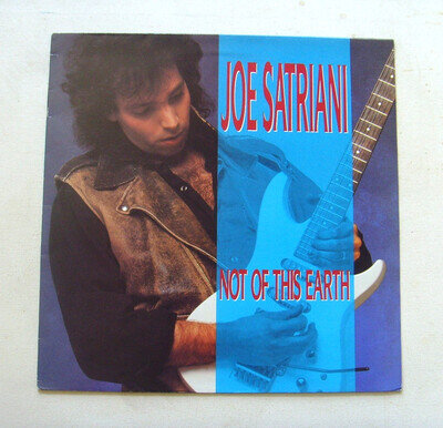 Joe Satriani - Not Of This Earth - 1988 FOOD FOR THOUGHT Reissue (VG+/VG+)