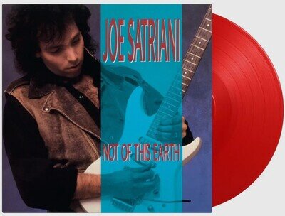 JOE SATRIANI Not Of This Earth Vinyl LP (Red / 180 Gram / Numbered) NEW & SEALED