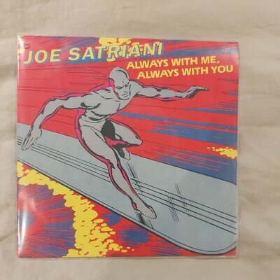 Joe Satriani Always With Me, Always With You Vinyl Single 7” YUM112 rare NM