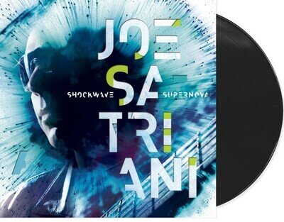 Joe Satriani Shockwave Supernova LP Album vinyl record 2015 on Sony black ed
