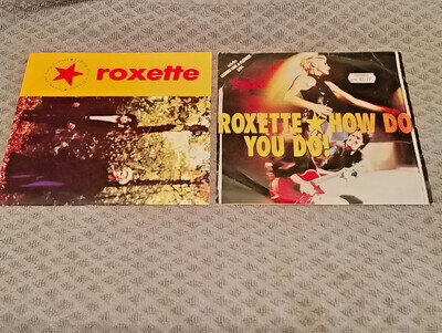 ROXETTE - 2 x 7" SINGLES - FADING LIKE A FLOWER & HOW DO YOU DO