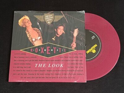 Roxette – “The Look” 25th Anniversary Limited Edition 7" Red Vinyl (RSD 2014)