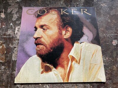 Joe Cocker Cocker Vinyl LP 1986 German First Press DMM Capitol 1C 064 24 0424 1