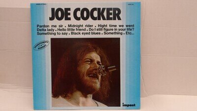 JOE COCKER 6886 554 LP ON IMPACT RECORDS 1972