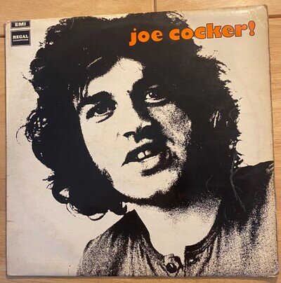 Joe Cocker - 1st Album 1st Press Regal Zonophone vinyl LP - VG+/VG+