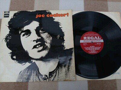 Joe Cocker! 1970 Vinyl LP Record UK Pressing Regal Zonophone SLRZ 1011 VG+/VG