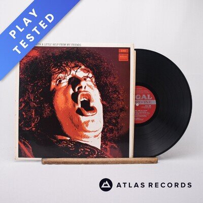 Joe Cocker With A Little Help From My Friends LP Album Vinyl Record - EX/VG+