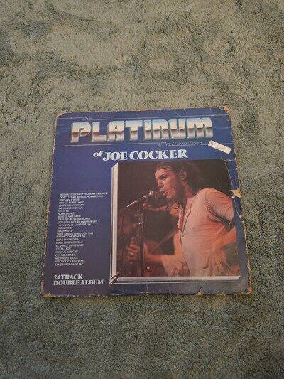 Joe Cocker - The Platinum Collection Of Joe Cocker 12” Double LP Vinyl 1975