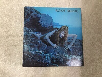 Siren By Roxy Music LP Vinyl Record 1975 Vintage ILPS 9344