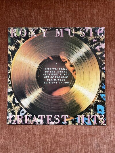 Roxy Music Greatest Hits Vinyl LP Record )2)