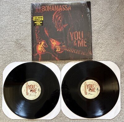 Joe Bonamassa You & Me US First Pressing BLACK 180g Vinyl 2 LP Set