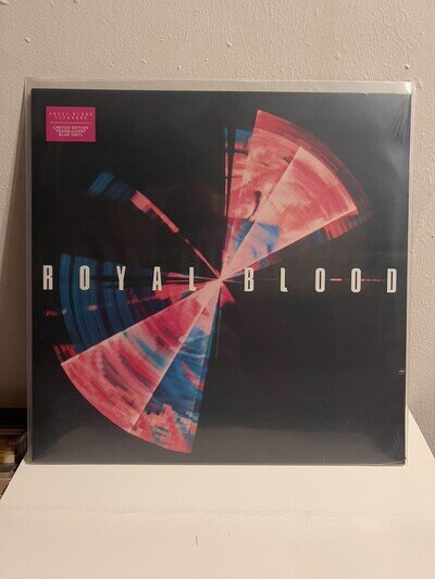 ROYAL BLOOD TYPHOONS ON TRANSLUCENT BLUE VINYL New sealed rare record