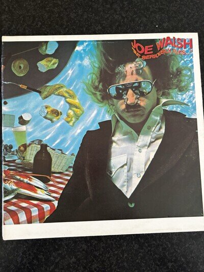 Joe Walsh but Seriously Folks 1978 Vinyl 1st UK Pressing A1B1 Allen Landau Cut