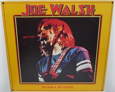 JOE WALSH, SO FAR SO GOOD, ABC RECORDS LP ABCL 5240, 1978, EX+, EAGLES, JAMES GA