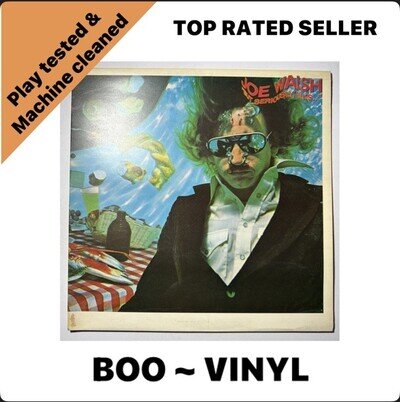 Joe Walsh "But Seriously, Folks..." Vinyl LP Record 1978 Album K53081 VG+ / EX