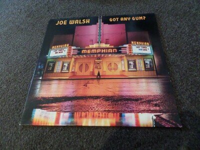 12 INCH VINYL ALBUM - JOE WALSH - GOT ANY GUM ? 1987 USA IMPORT