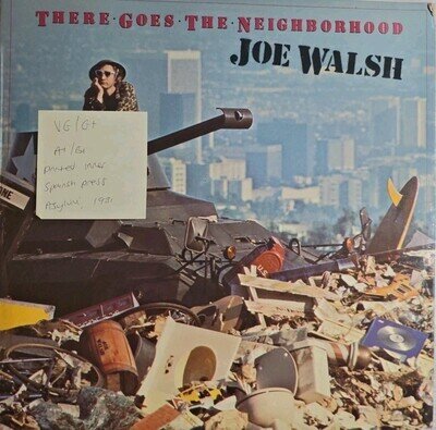 Joe Walsh There Goes The Neighbourhood Vinyl Record VG/G+ S90400 1981