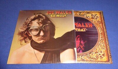 1974 LP - Joe WALSH - SO WHAT * 9 Tracks - Picture Inner ABC 5055 Label VG / VG