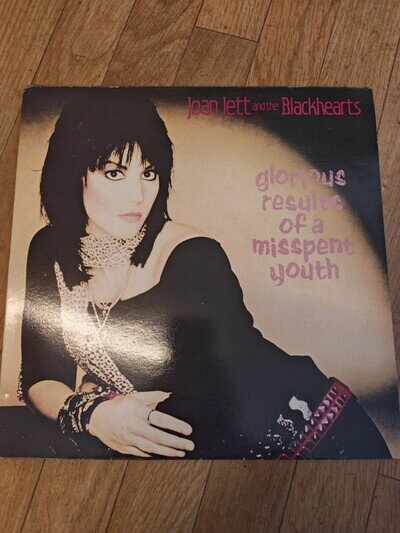 JOAN JETT - GLORIOUS RESULTS OF A MISSPENT YOUTH .. VINYL LP