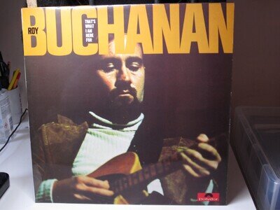 Roy Buchanan – That's What I Am Here For Vinyl LP VG