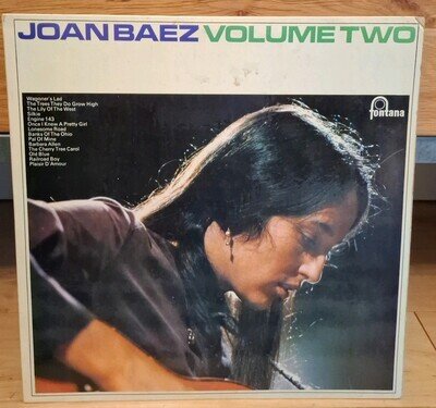 Joan Baez - Volume Two (UK vinyl mono LP) 1961 folk world country